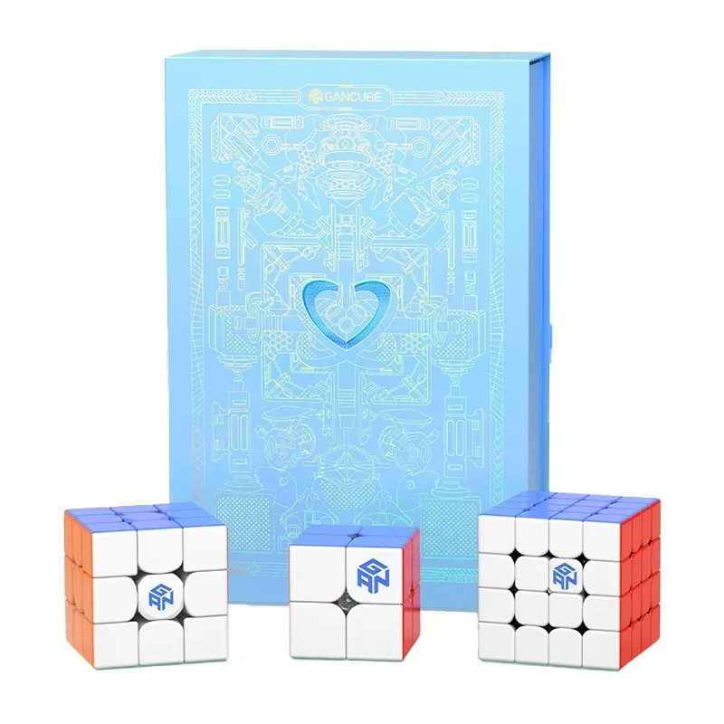 Gan 251m Air 460M 11M Mirror UV Magnetic Speed Stickerless 4x4 cube 3x3x3 Professional Magic Cube 2x2 Toys 6
