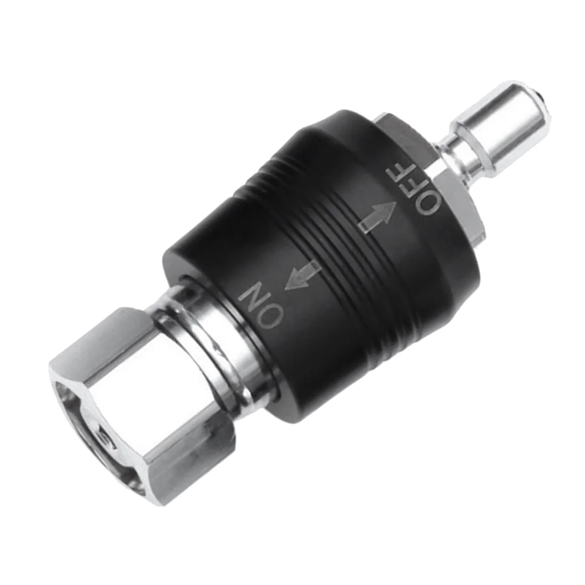 

Scuba Diving Regulator Adaptor 9/16 Thread Connector with on Off Switch BCD Valve Medium Pressure Replacement,Style B