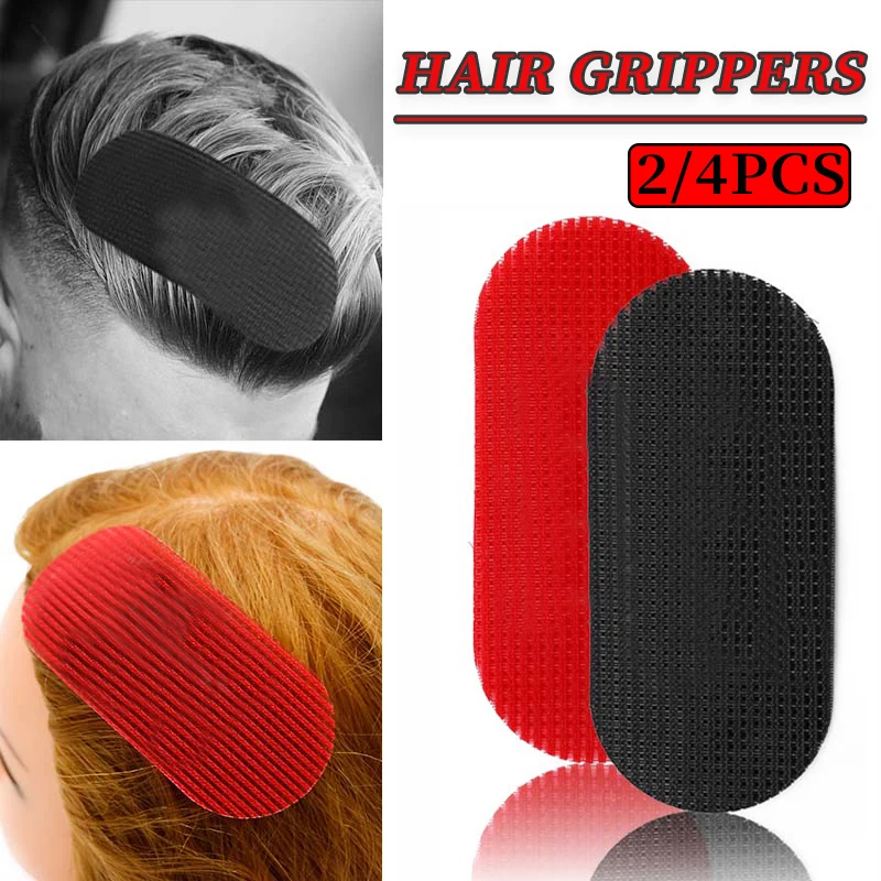 Hair Accessories 2/4PCS Hair Gripper Sticker Hairdressing Magic Nylon Barber Grippers Mens Oil Head Hair Tapes Salon Cutting Styling