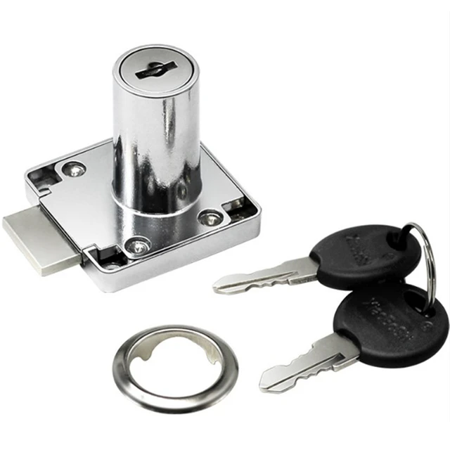 Desk Drawer Lock, Wardrobe Locks With 2 Keys