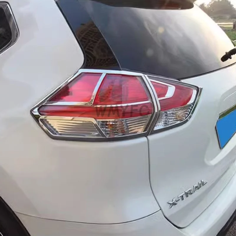 Rear light cover Tail lamp Trim XTrail X Trail ABS Chrome Decoration Car-Styling Accessories For Nissan X-Trail T32 2014 -