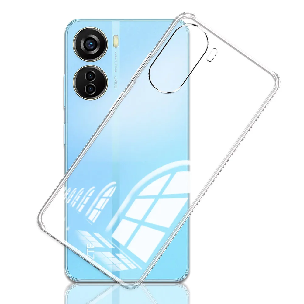 Clear Silicone Soft Protective Phone Case - Transparent Bumper Cover