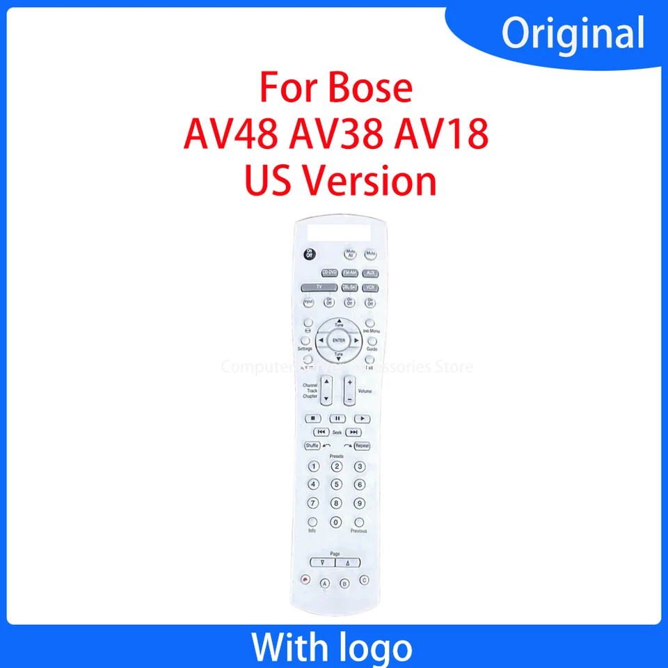 Original for Bose AV48 AV38 AV18 Host Remote Control US RC18T1-27