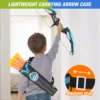 2 Pack Bow and Arrow for Kids, LED Light Up Archery Set with 24 Suction Cup Arrows Indoor Outdoor Sport Gifts for Boys Girls 4