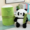 25/38CM Panda with Bamboo Soft Plush Doll Pillow Stuffed International Favorite Dolls Birthday Christmas Gifts Presents for Kids 2