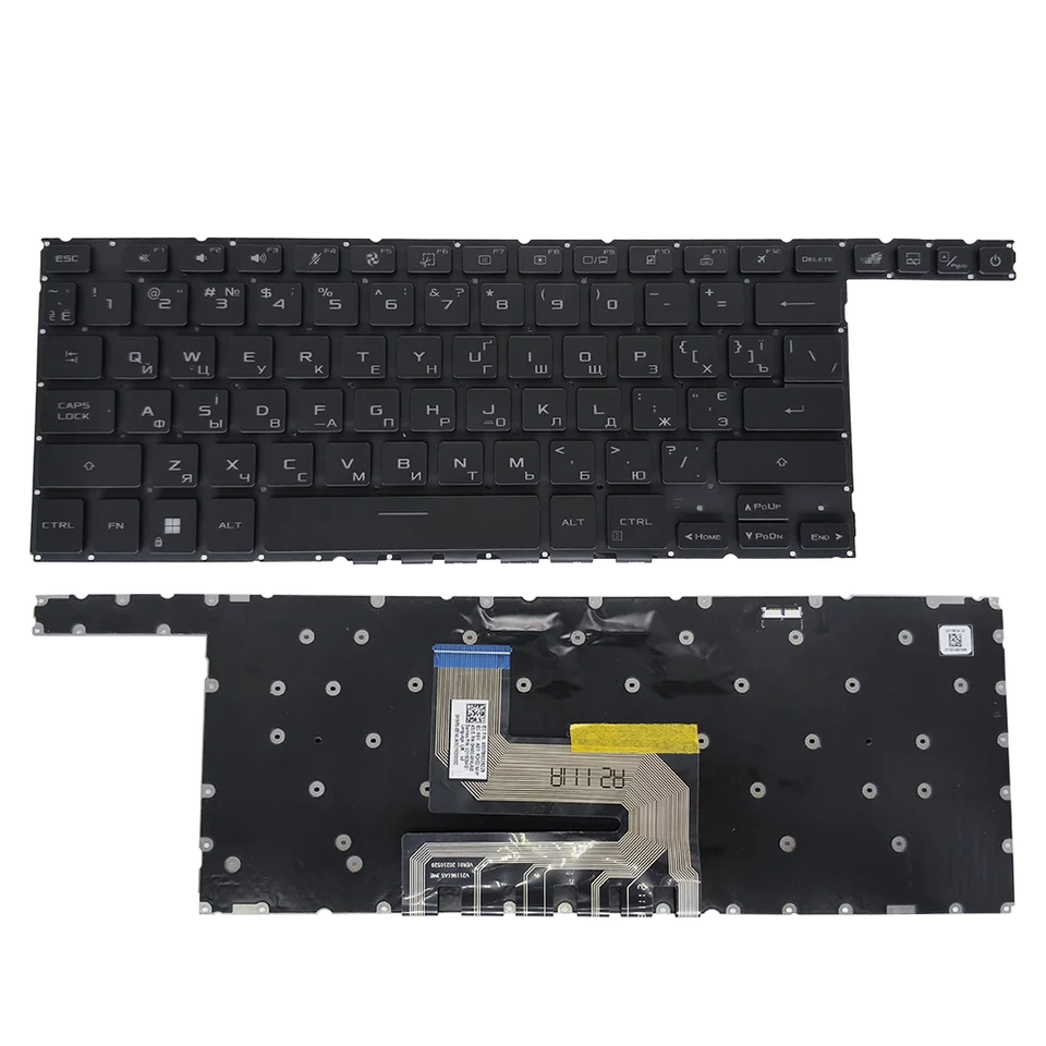 GX650 New UA Ukrain Laotop Per-Key RGB Backlit keyboard For Asus