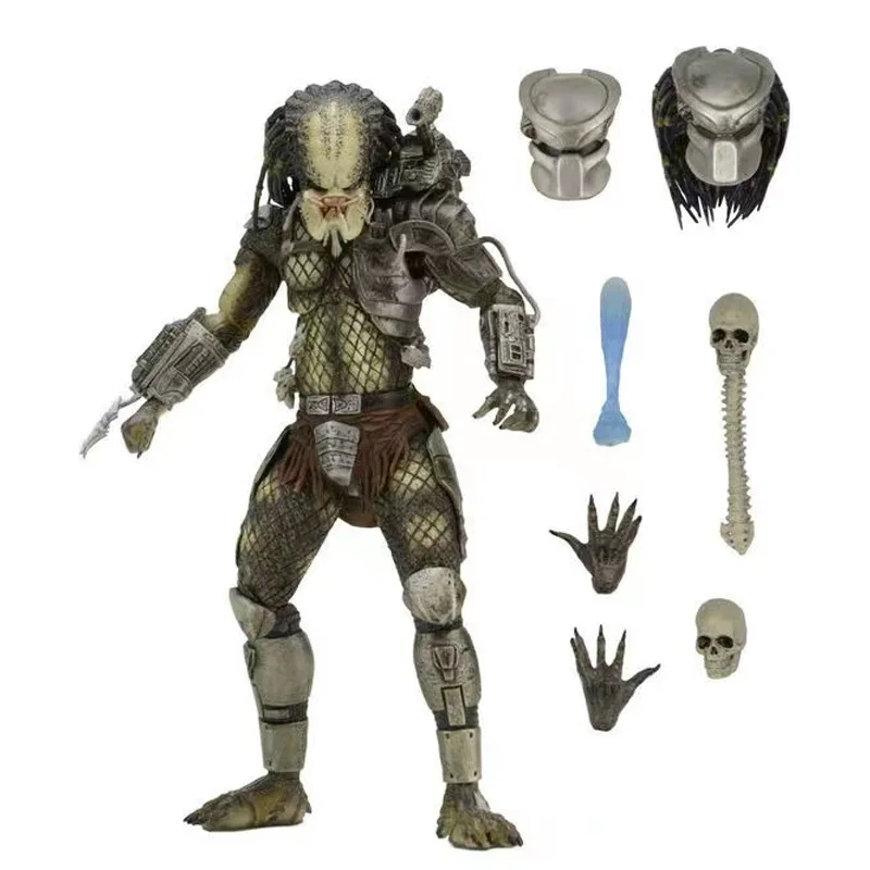 

Bushhunt Runner Alien Wars Predator 5 Prey Gift Collection Articulated Figures High-Quality Spot Model Toy Desktop Ornaments