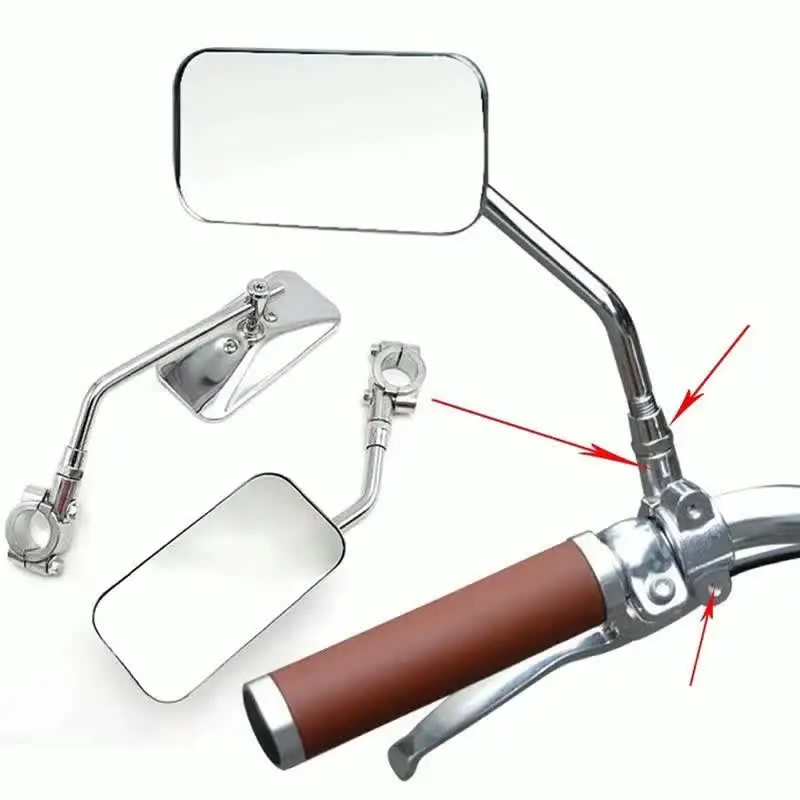 Espejo Retrovisor Para Bicicleta Crystally-2x, Espejos Retro | Cuotas