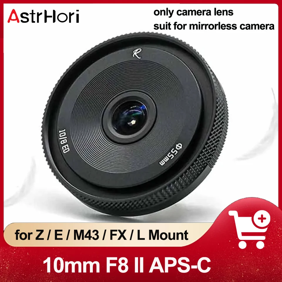 AstrHori10mmF8IIAPSCUltraWideAngleMFFisheyeLensforSony