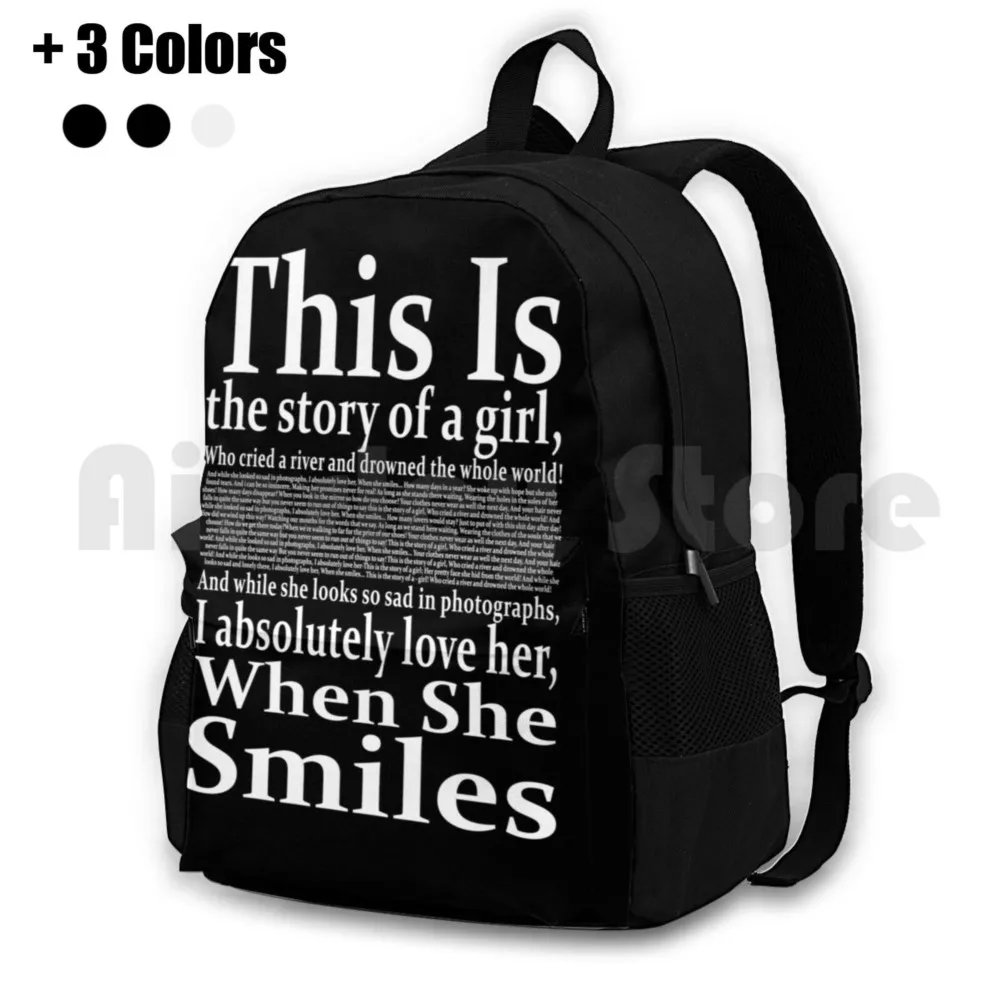 

Absolutely ( Story Of A Girl ) Lyrics : By Nine Days Outdoor Hiking Backpack Riding Climbing Sports Bag Absolutely Story Of A