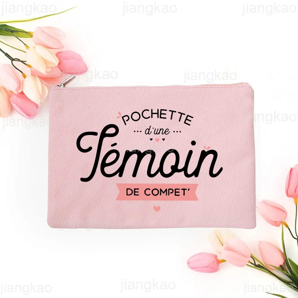 pochette donna pochette trucco organizer trucchi Lettera femminile stampa  floreale damigella d'onore borsa per trucco cosmetico festa nuziale trucco  borse articoli da toeletta Organizer Pouch ragazza frizione regalo -  AliExpress