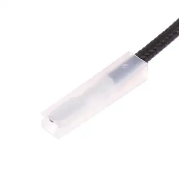 New 1/5PCS 60/90cm M10 Spark Ignition Flame Sensor Ceramic Electrode Ignition For Gas Fireplace With Two Fixing Nut