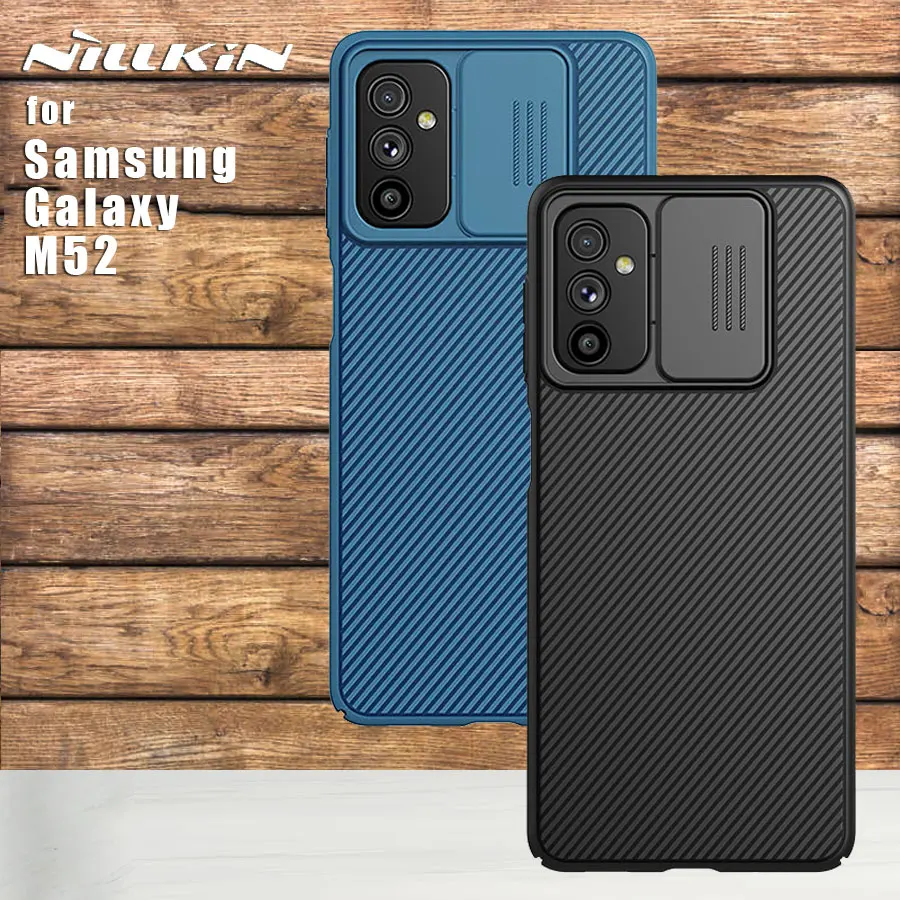 Nillkin proteção da câmera para samsung galaxy m52 5g caso camshield ...