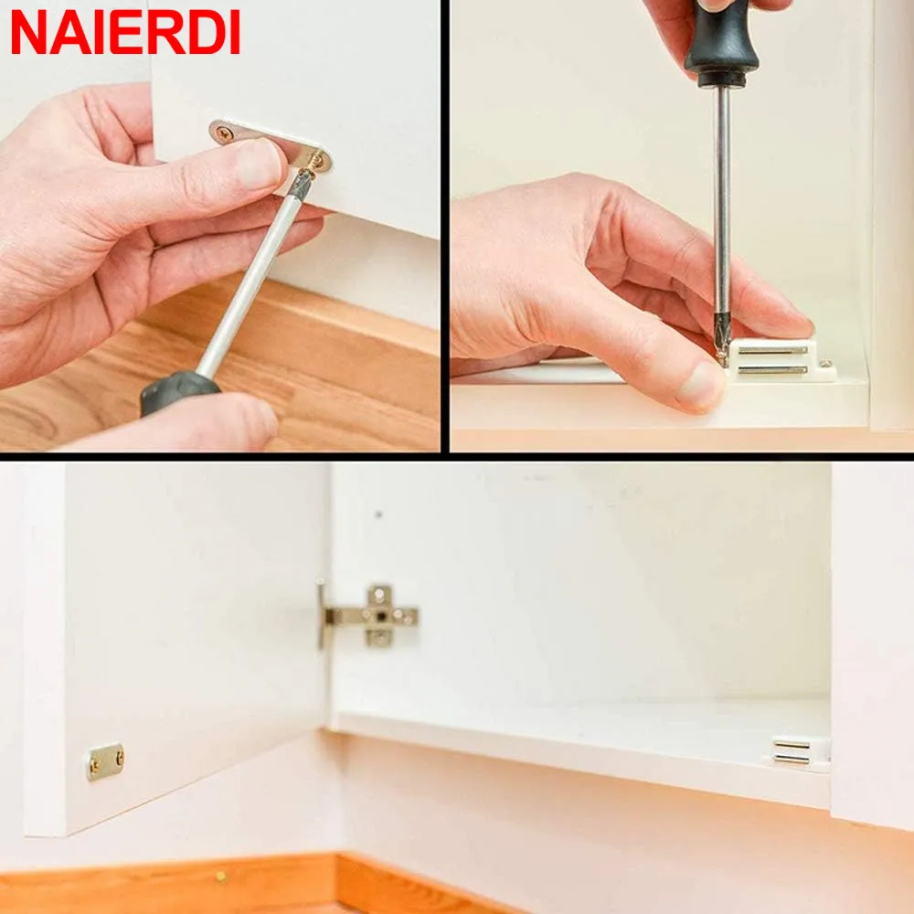10 Pieces Plastic Cabinet Magnet Latch Black Magnetic ABS Cabinet Catches For Cupboards Drawers and Shutters