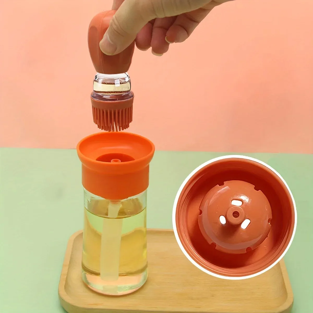 Silicone Quantitative Oil Bottle Kitchen Tools