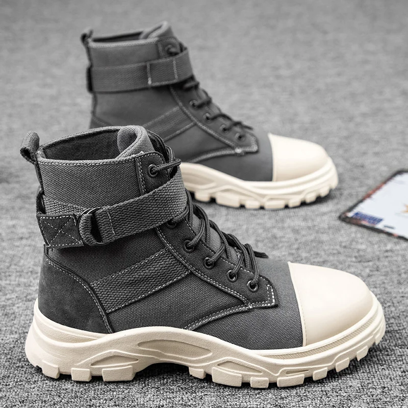 Men Training Boots Men Motorcycle Shoes Waterproof Motocross Boots 39-44