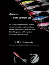  1Pcs Metal Jig Fishing Lure Weights 7g-30g Trolling Hard Bait Bass Fishing Bait Tackle Trout Jigging Lure Jigs Saltwater Lures 