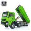 LESU 1/14 RC Roll On/Off Tipper Truck MAN TGS 8x8 Hydraulic Dumper Car Toucan DIY Light Sound Remoted Control Model THZH1428 1