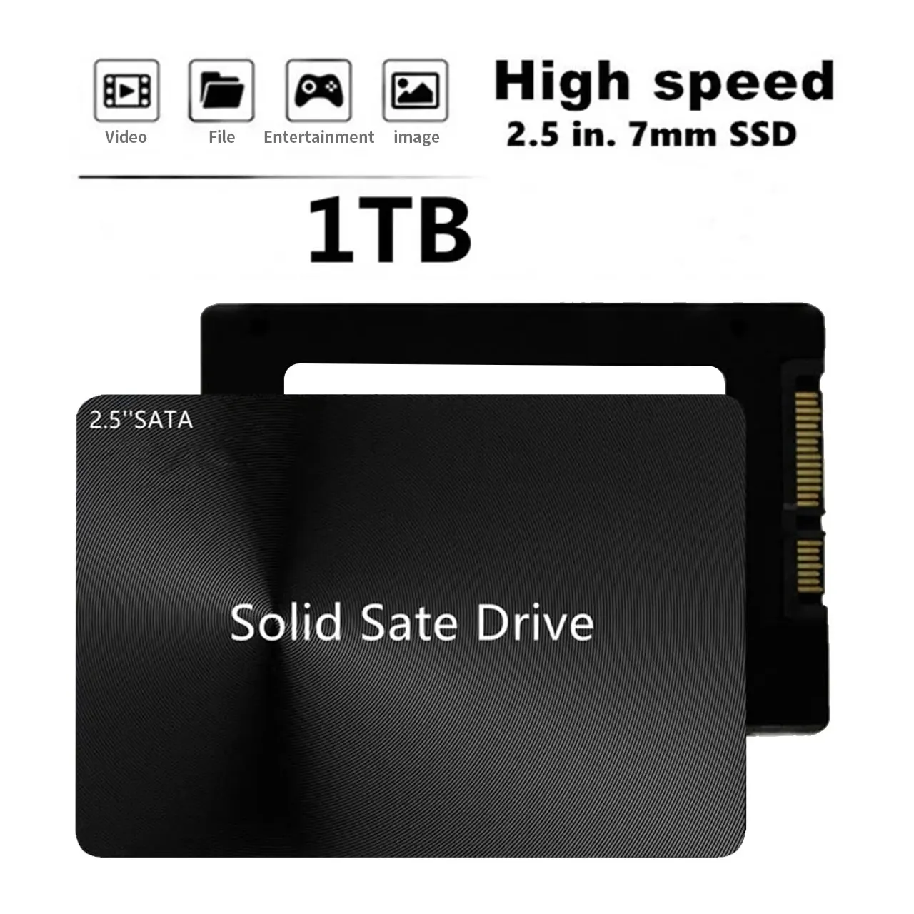 100 Original High speed Solid State Drive SSD 2.5 Inch 500GB/1TB