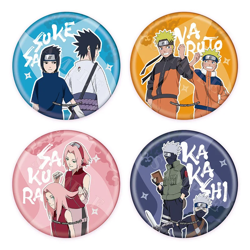 NARUTO Team 7 Ninja Cosplay Official Badge - Growth Series Edition