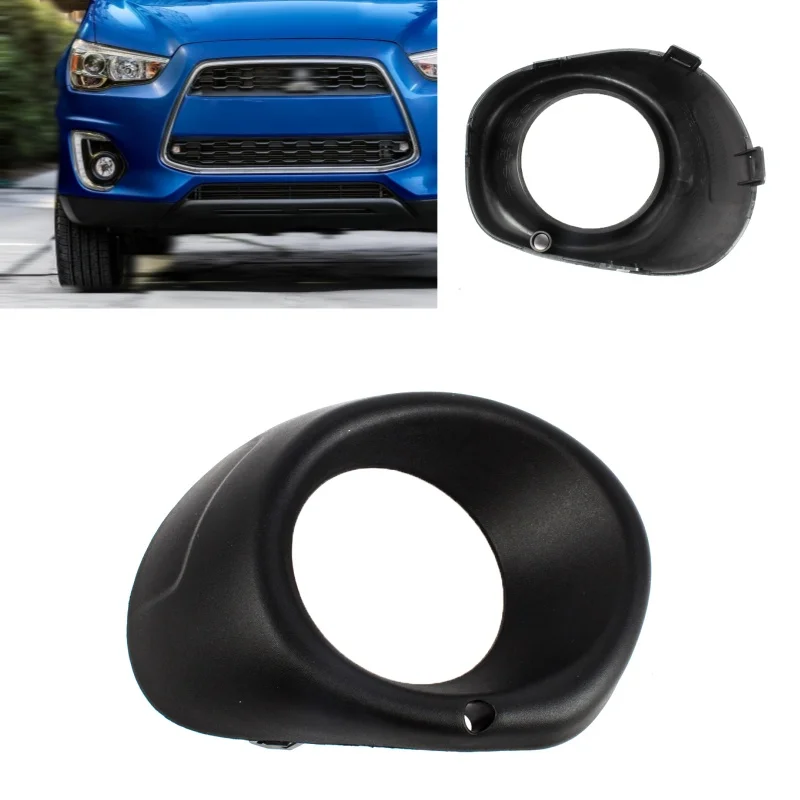 

1 шт. правый боковой передний бампер, черный противотуманный фонарь, решетка радиатора для Mitsubishi Oulander 2013 2014 2015 6400D572