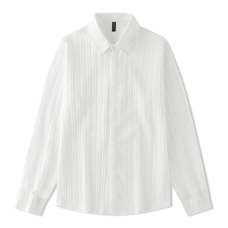 Рисунок 2 - Модные однотонные полосатые рубашки