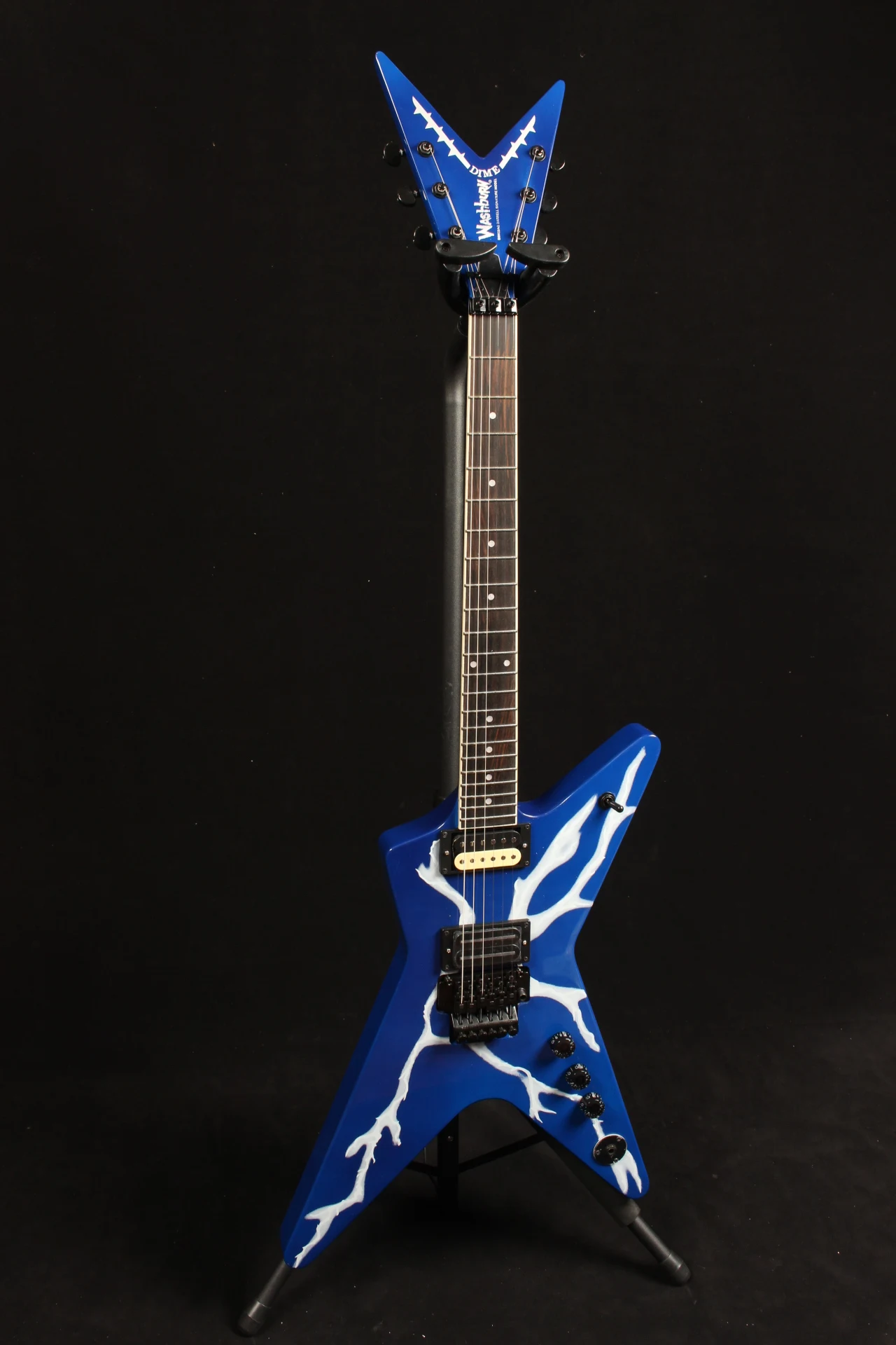 

Quality Dime Bag Electric Guitar Light Top Solid Wood Black Hardware Glossy Finish Free Delivery