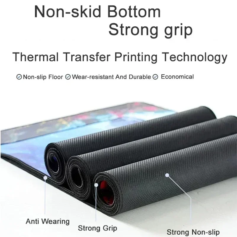 레드 데드 리뎀션 2 컴퓨터 책상 게이밍 마우스 패드, 게이머 마우스 패드, PC 캐비닛, 대형 게임 매트, 사무실 액세서리, 데스크 매트 XXL