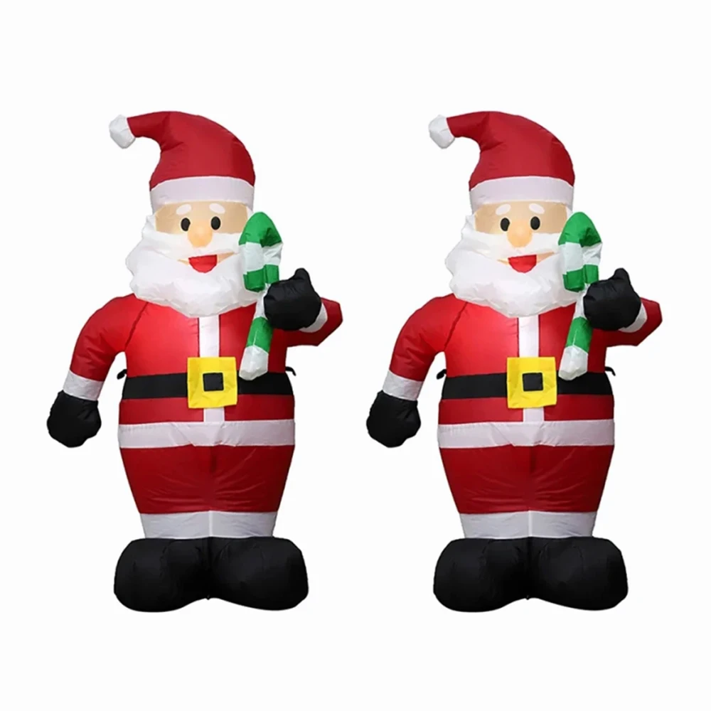 Inflatable Santa Claus Decoration Features