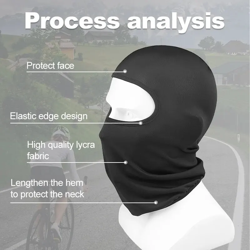 Sunscreen Mask Breathable Ice Silk for Men And Women Motorcycle Fishing Bicycle Windproof Scarf Summer Facial Headscarf