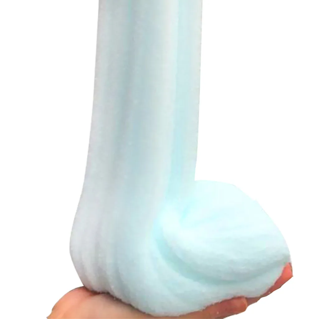 Stress Relief Toys Mochi Squishy Toy Fidget Toys Educational Toy 100ml Cotton Candy Cloud Slime
