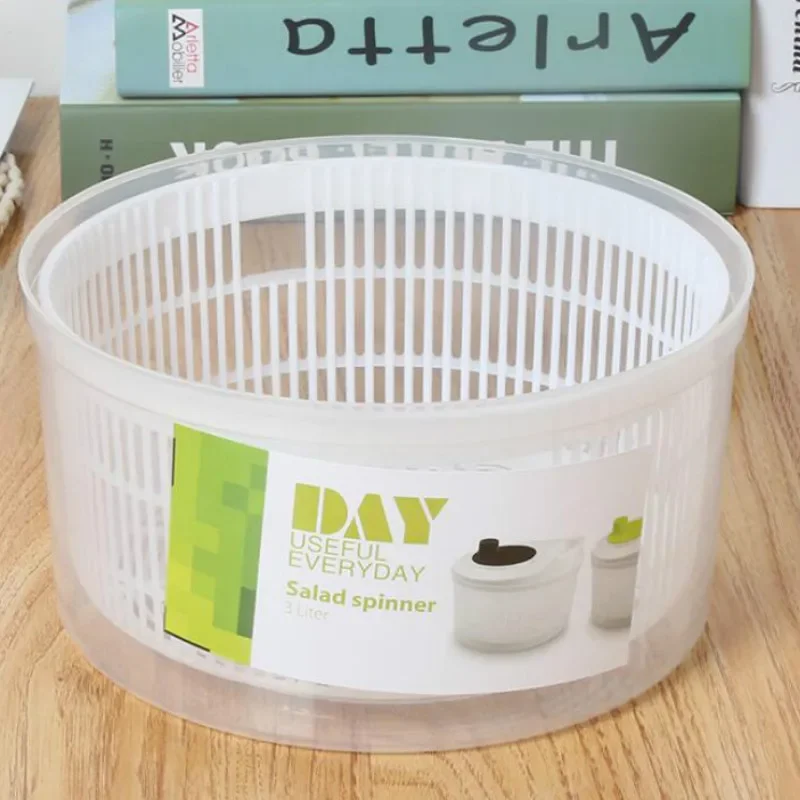 Plastic salad tool bowl giant salad mixer for washing dried leaf vegetables kitchen accessories dryer drain rack basket ZM915