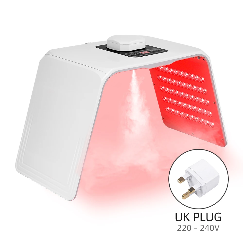 7 ألوان LED آلة الفوتون ترطيب البشرة نانو رذاذ LED...