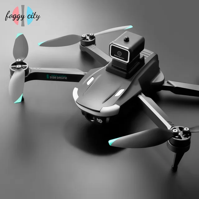 S138 Four Sided Obstacle Avoidance Remote Control Aircraft Aerial Photography High-definition Four Axis Drone Aircraft Toy Gift