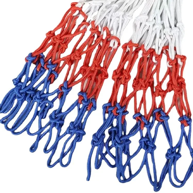 Basketball net Thick durable game polyester woven rope basketball net 5