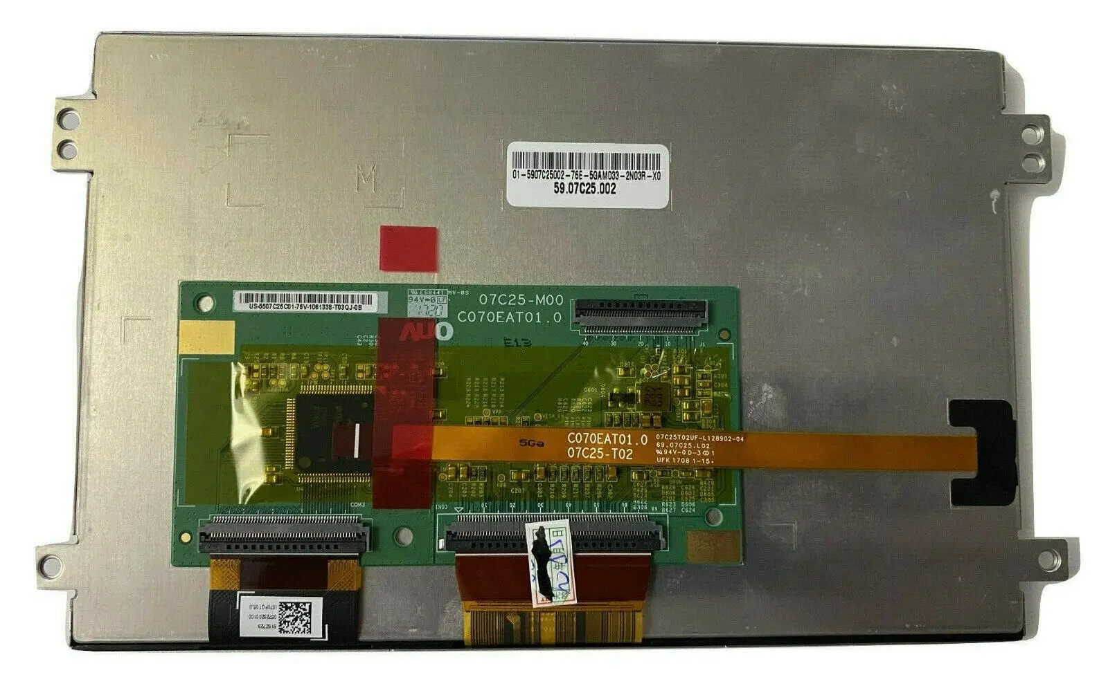 Sostituzione Digitizer Monitor Touch-Screen Lcd Dodge Challenger Uag Radio Uconnect Radio Vp2 P68399221Ac , Vp2 C070Eat01.0