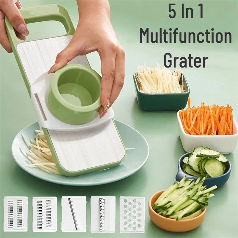 Multifunctional Grater Green