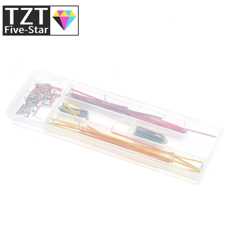 TZT 1/3PCS Heißer Verkauf 140 stücke U Form Solderless Breadboard Jumper Kabel Draht Kit Für Arduino schild Für raspberry pi Drop – Detail 6