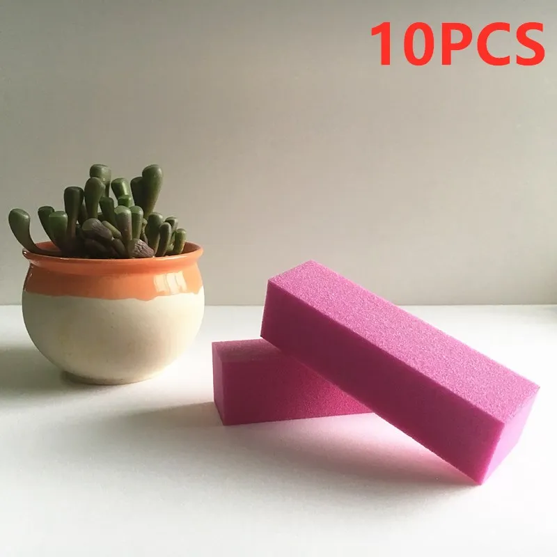 Hot Mini Sponge Nail File Acrylic Block White Sanding Buffer Block Polish Pedicure Manicure Nail File Buffer Art Tools