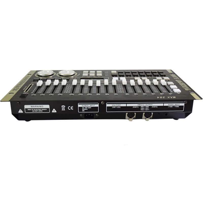 Max512 DMX Controller Max 384 Stage Lighting Controllers Projector For LED Par Moving Head Beam DJ Disco Spot Lights Console dmx controller