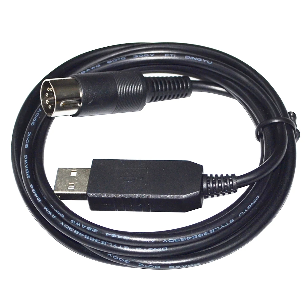 Ftdi Ft232rl Chip Usb to Din 5-pin Male Rs232 Serial Programação Cabo de Comunicação para Máquina de Café Jofemar G23 para pc Kable - Imagem 4
