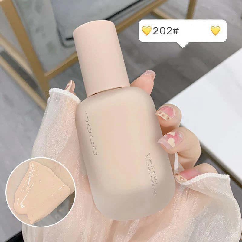 Frivolous Liquid Foundation Full Coverage Wodo Makeup Base Oil Control Lasting Waterproof Concealer BB Cream Foundation Cosmetic 6