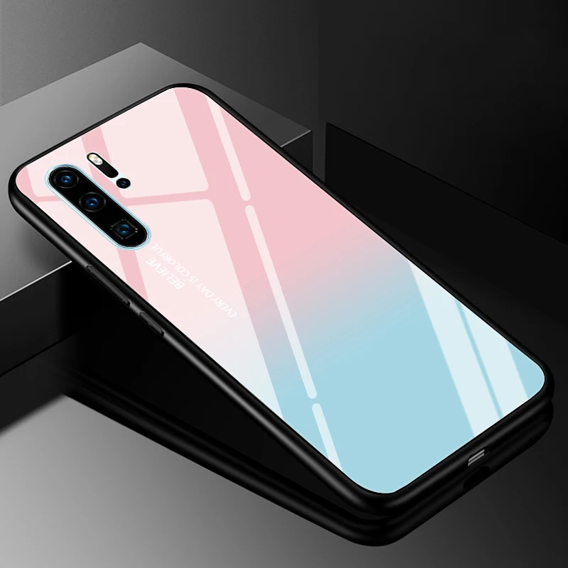 Premium Tempered Glass Hard Back Bumper Case Cover