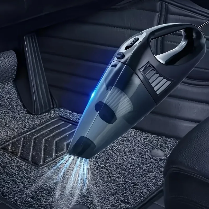 12V Handheld Vacuum Cleaner Portable Mini Car Cleaner With Strong Suction Power