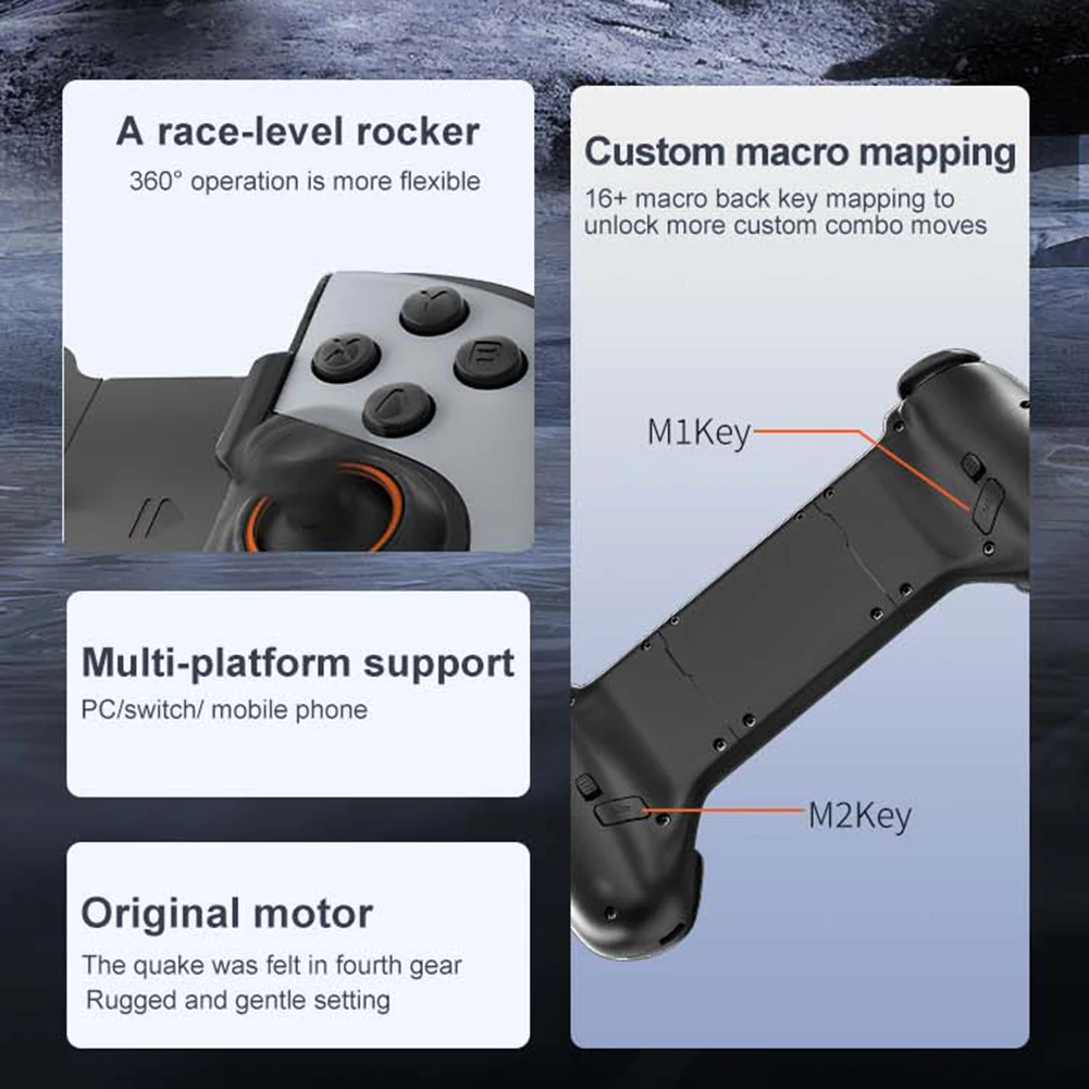 ڷ  Ʈѷ Bluetooth-Compatible5.3 ͺ,  ,  ũ , ȵ̵  iOS ġ PC