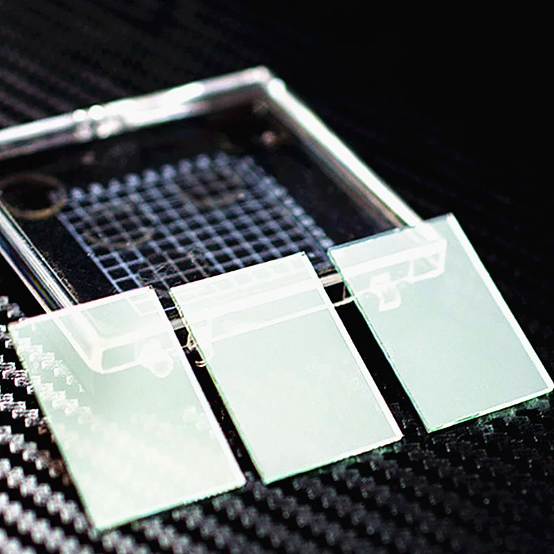 Optical Laser Beam Splitter Light Splitter Glass Sheet Various Size Splitting Ratios