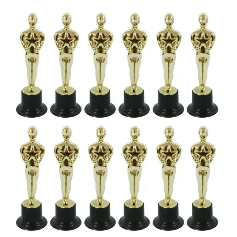 12 Statuette Molds for Award Ceremony Exquisite Trophies for Winners