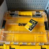DEWALT DT70839 Tough Case (Large) with Divider Organizer Tool Box Transparent Lid Screws Bits Accessory Stacking Storage Case 3