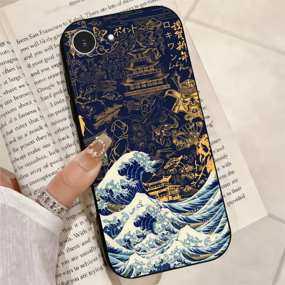 Sleek Full Protection Silicone Phone Case with Modern Design