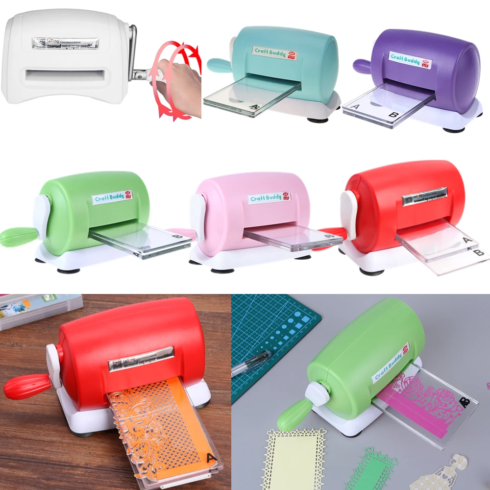 DieCuttingEmbossingMachineScrapbookingCutterPieceDieCutPaper